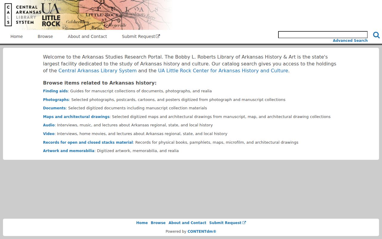 Little Rock city directory research in Butler Center digital collections